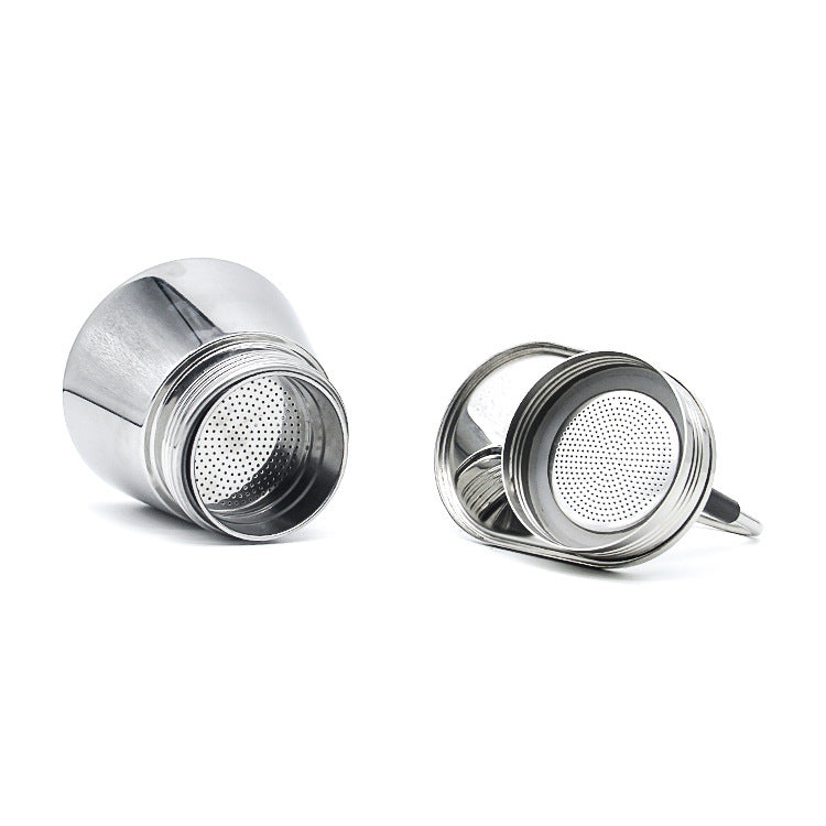 Household Stainless Steel Moka Pot for Perfect Espresso at Home