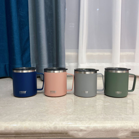TYESO Coffee Mug 400ML - Insulated Travel Cup for Hot or Cold Beverages