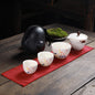 Travel Portable Ceramic Tea Set - (No box)