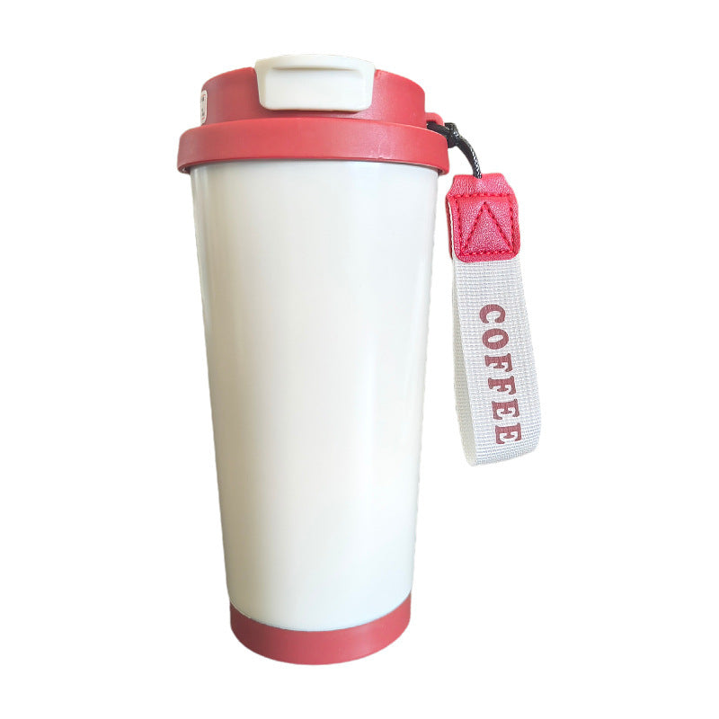 Stainless Steel Coffee Cup for Travel and Outdoor Use