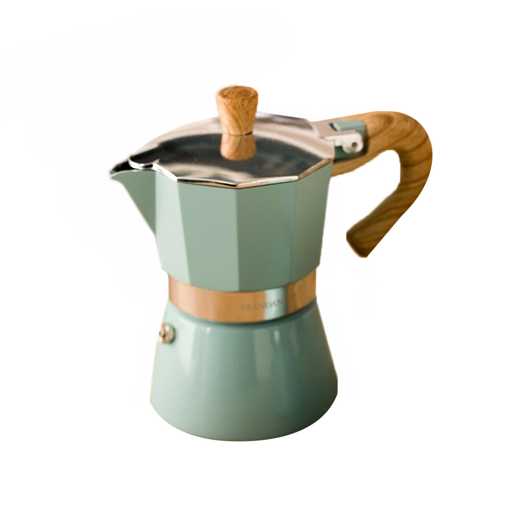 Octagonal Aluminum Coffee Maker for Perfect Brewed Coffee