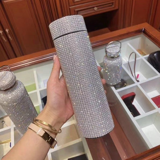 Luxury Vacuum Flask - Premium Insulated Drinkware with Flash Diamond Finish