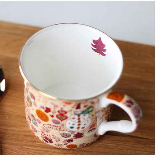 Scandinavian Illustrated Christmas Mug
