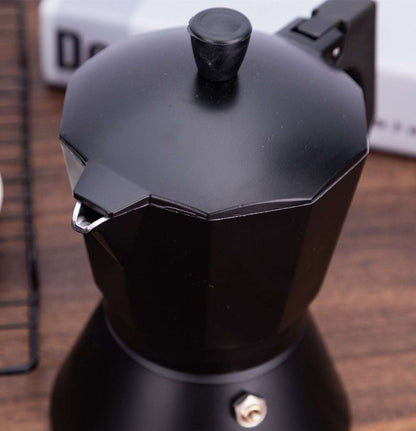 Classic Italian-Style Moka Pot - Stovetop Espresso Maker