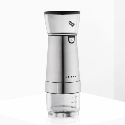 Portable Electric Coffee Grinder - USB Rechargeable and Compact Design