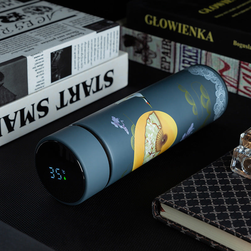 Vacuum Flask Temp Display - Sensible Warm Water Cup