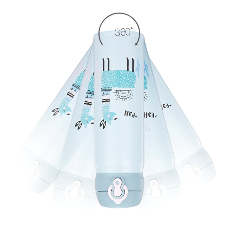 Stainless Steel Vacuum Flask for Kids and Adults - Cartoon Design