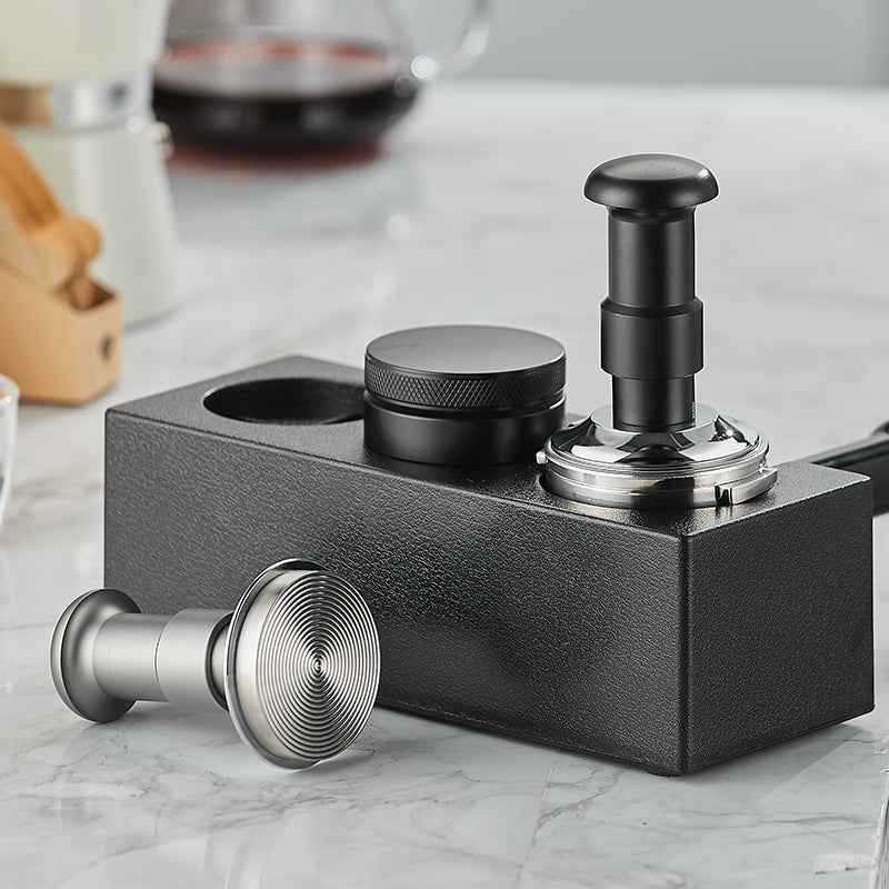 Adjustable Coffee Tamper Dual-Head for Perfect Espresso Brewing