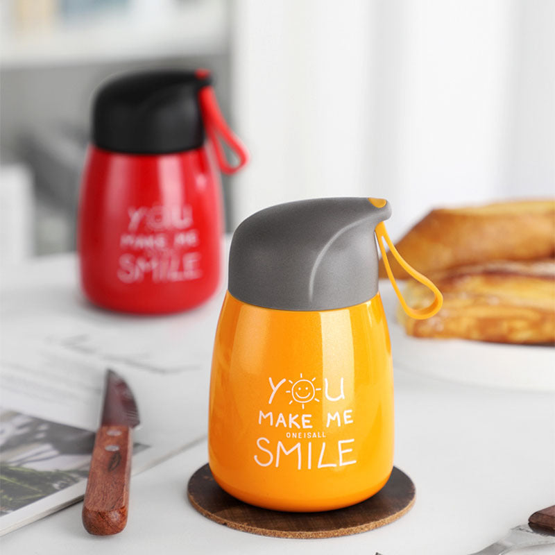 Portable Cute Mug - Stylish Travel Coffee Cup for On-the-Go Sipping