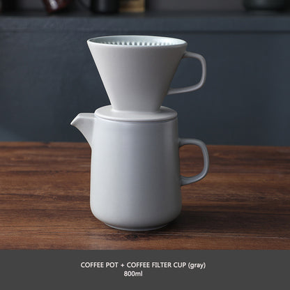 Ceramic Drip Coffee Maker Set for Home Brewing Excellence