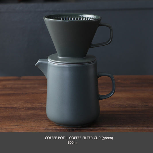 Ceramic Drip Coffee Maker Set for Home Brewing Excellence