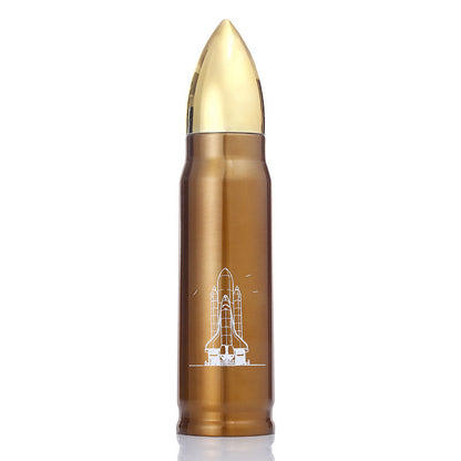 Bullet Vacuum Flask - Insulated Stainless Steel Hot and Cold Beverage Container