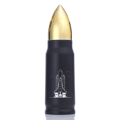 Bullet Vacuum Flask - Insulated Stainless Steel Hot and Cold Beverage Container