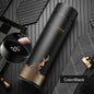 Stainless Steel Vacuum Flask with Frosted Finish - Perfect Gift Option