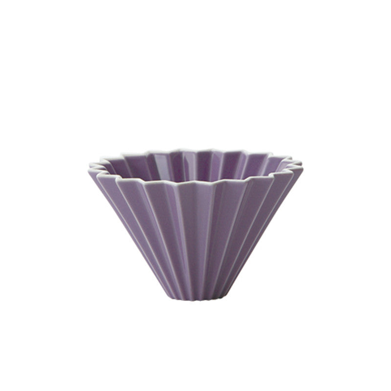 Origami Coffee Dripper - Ceramic Pour Over Cone for Perfect Brews