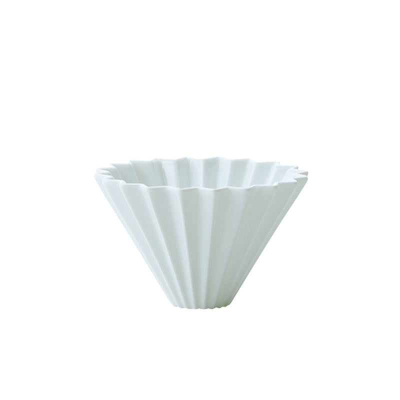 Origami Coffee Dripper - Ceramic Pour Over Cone for Perfect Brews