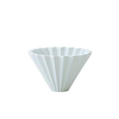 Origami Coffee Dripper - Ceramic Pour Over Cone for Perfect Brews