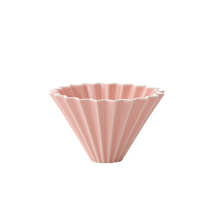 Origami Coffee Dripper - Ceramic Pour Over Cone for Perfect Brews