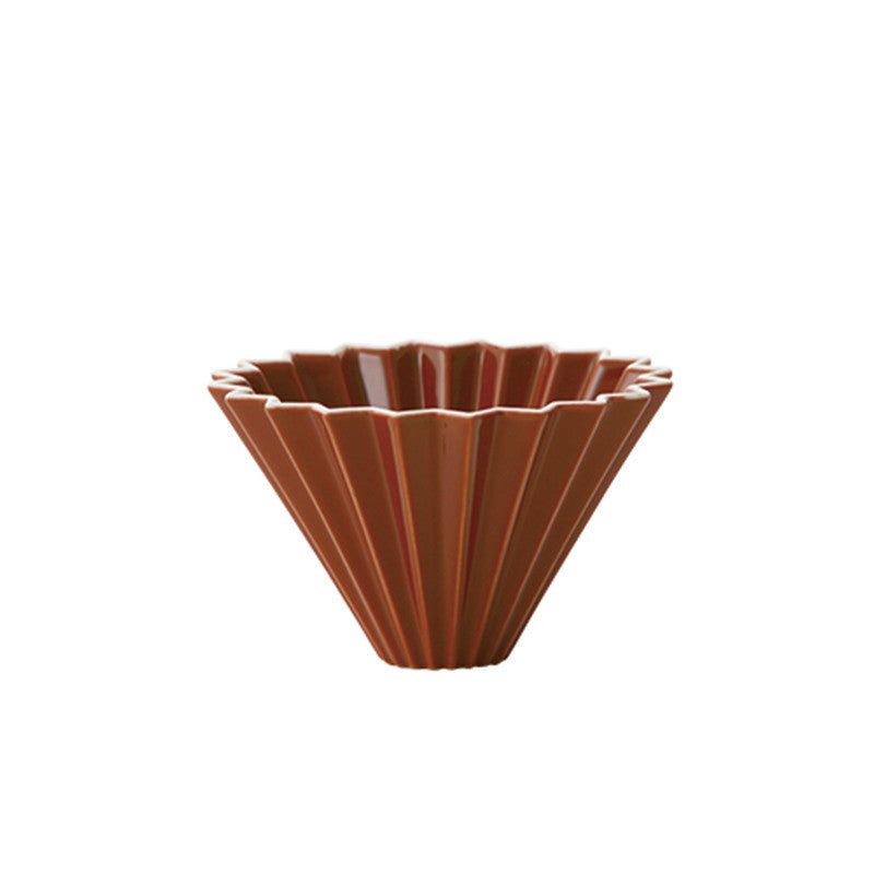 Origami Coffee Dripper - Ceramic Pour Over Cone for Perfect Brews