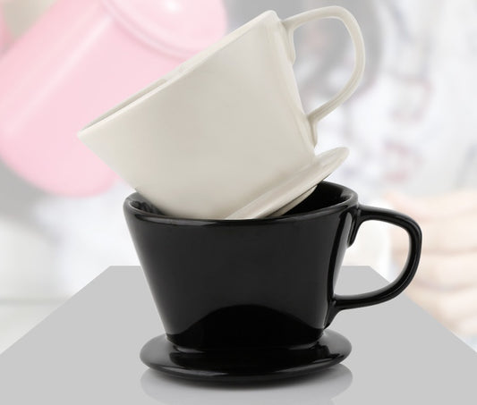 L-Beans Ceramic Coffee Dripper for Perfect Brewing