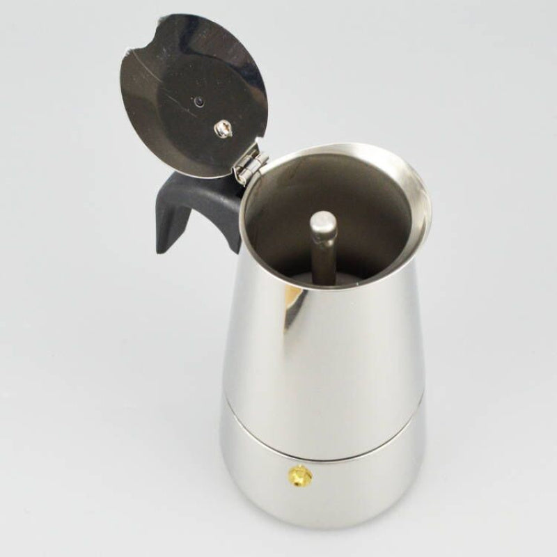 Stainless Steel Espresso Maker for Perfect Brews and Flavorful Coffee
