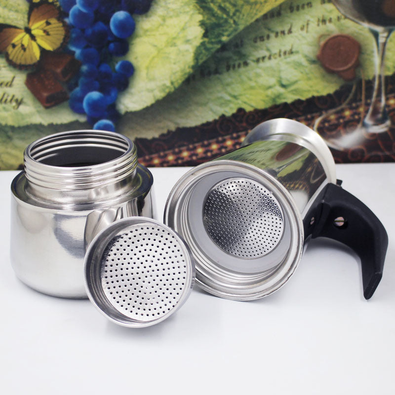 Stainless Steel Espresso Maker for Perfect Brews and Flavorful Coffee