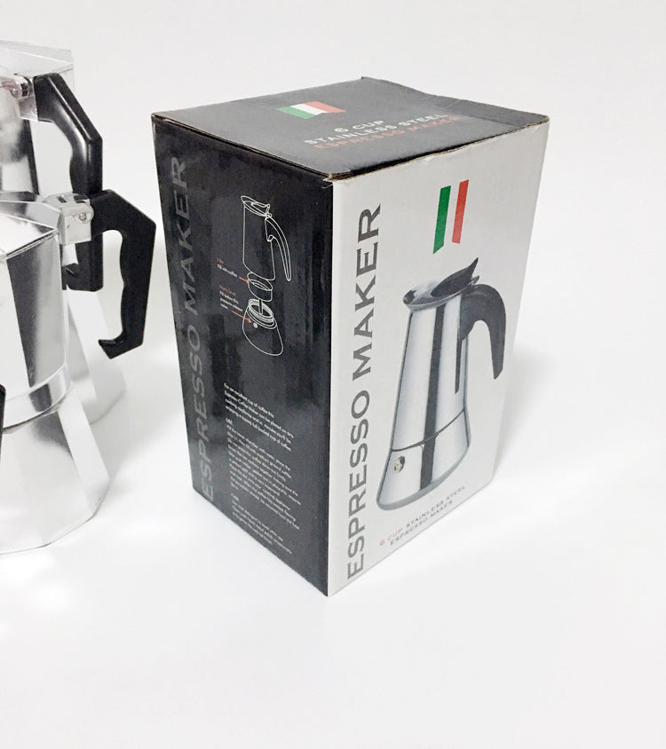 Stainless Steel Espresso Maker for Perfect Brews and Flavorful Coffee