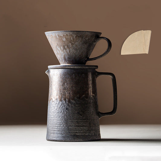 Kiln Style Drip Coffee Pot for Coffee Lovers – Perfect Sharing Solution