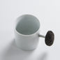 Miyake Handmade Coffee Cup Set - Unique Cappuccino and American Coffee Cups for Coffee Lovers