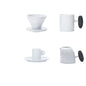 Miyake Handmade Coffee Cup Set - Unique Cappuccino and American Coffee Cups for Coffee Lovers