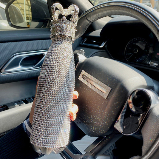 Luxe Crown Vacuum Flask - Stylish High-Value Creative Water Cup