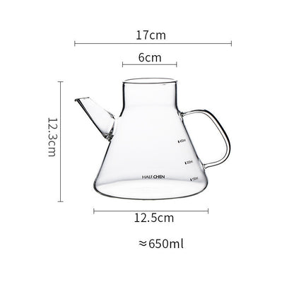 Handmade Coffee Pot Set for Home Brewing - Elegant Household Coffee Appliance