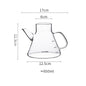 Handmade Coffee Pot Set for Home Brewing - Elegant Household Coffee Appliance