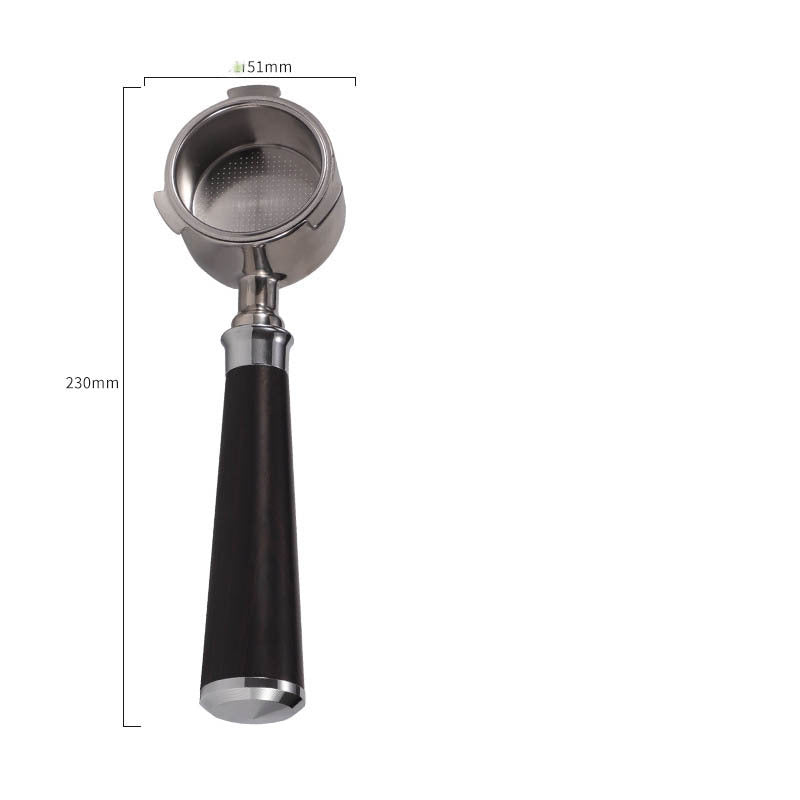 Alloy Portafilter Bottomless Coffee Machine with Handle for Baristas