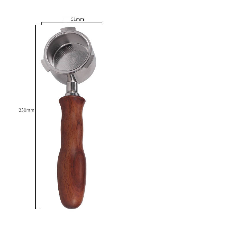 Alloy Portafilter Bottomless Coffee Machine with Handle for Baristas