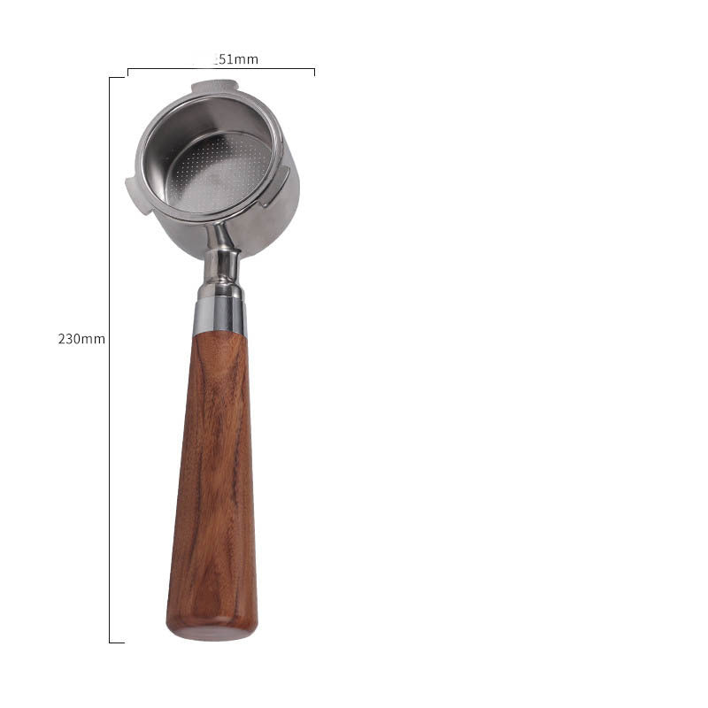 Alloy Portafilter Bottomless Coffee Machine with Handle for Baristas