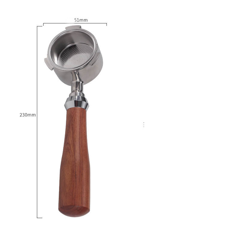 Alloy Portafilter Bottomless Coffee Machine with Handle for Baristas