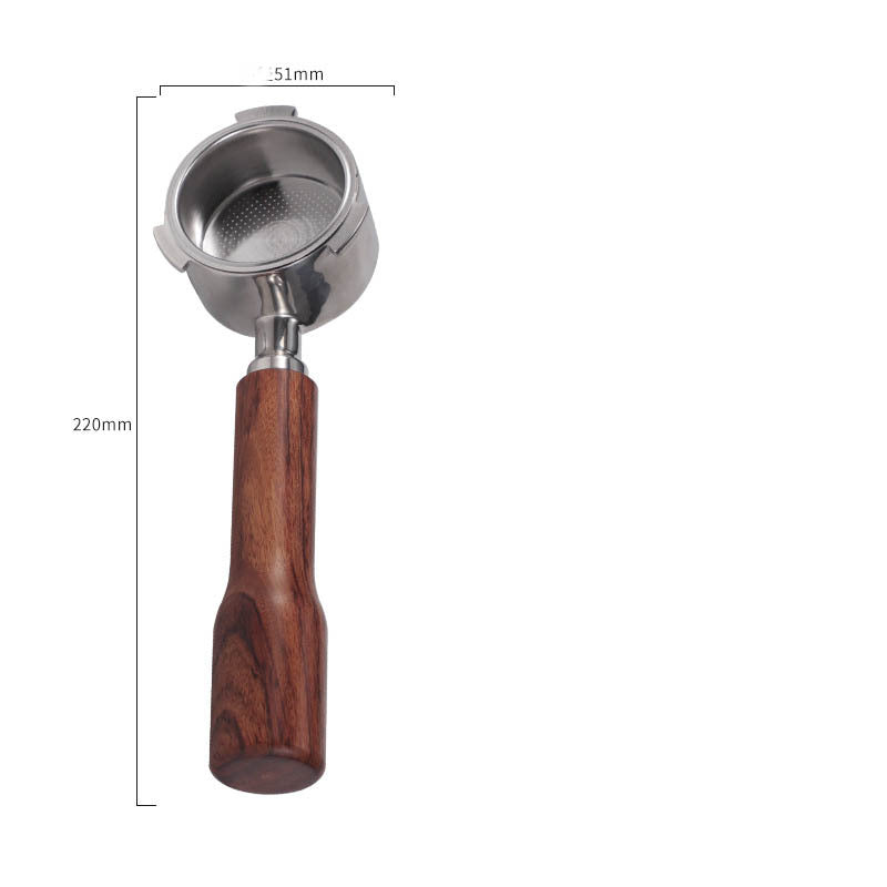 Alloy Portafilter Bottomless Coffee Machine with Handle for Baristas