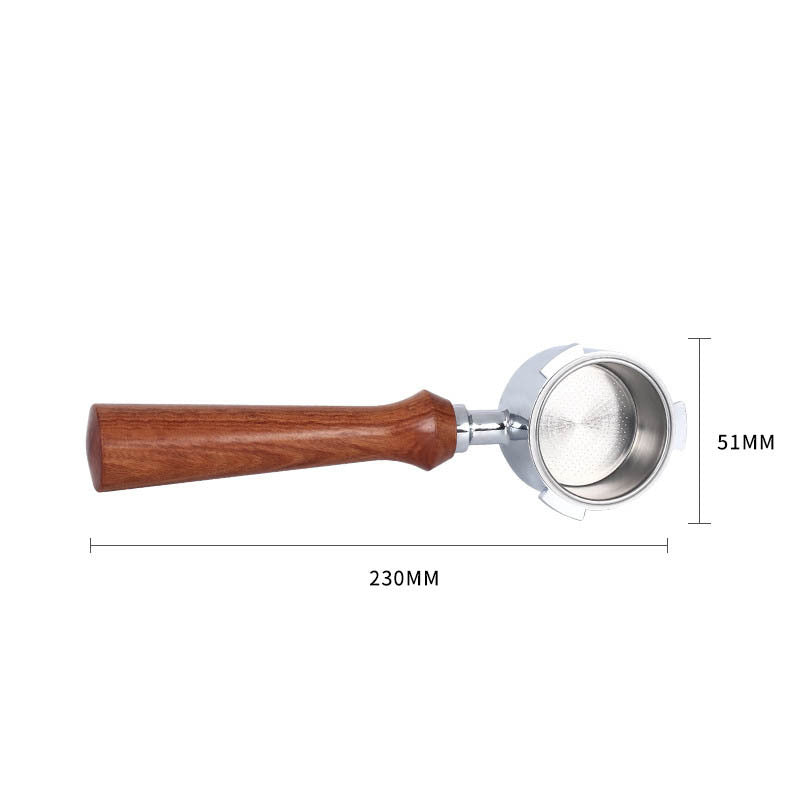 Alloy Portafilter Bottomless Coffee Machine with Handle for Baristas