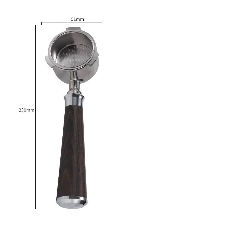 Alloy Portafilter Bottomless Coffee Machine with Handle for Baristas