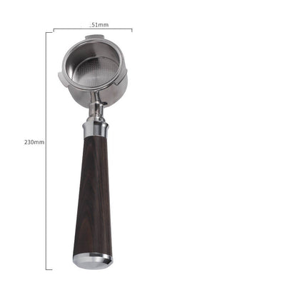 Alloy Portafilter Bottomless Coffee Machine with Handle for Baristas