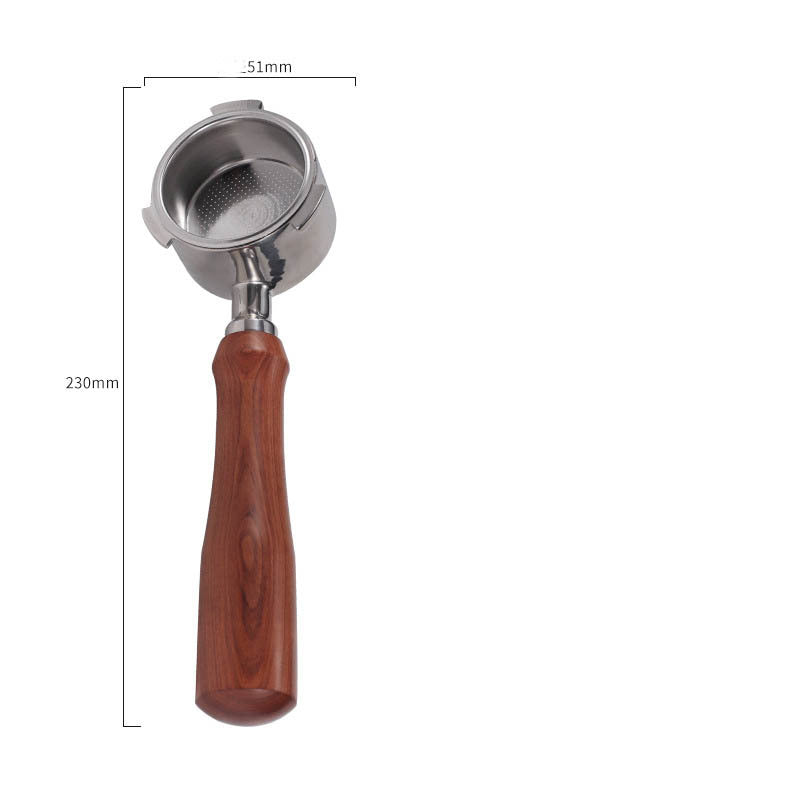 Alloy Portafilter Bottomless Coffee Machine with Handle for Baristas