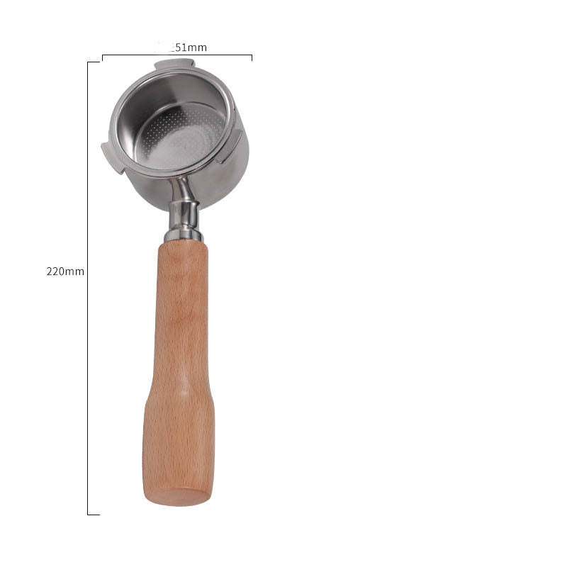 Alloy Portafilter Bottomless Coffee Machine with Handle for Baristas