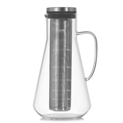 Large Capacity Coffee Pot with Scale for the Perfect Brewing Experience
