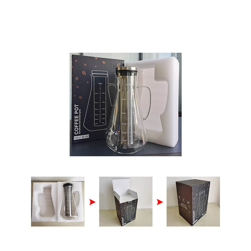 Large Capacity Coffee Pot with Scale for the Perfect Brewing Experience