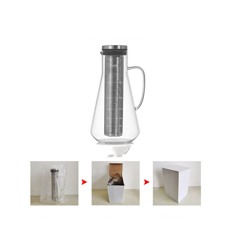 Large Capacity Coffee Pot with Scale for the Perfect Brewing Experience