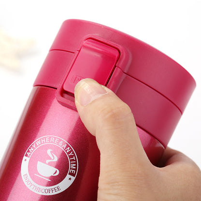 Portable Insulated Travel Mug - 360ml & 280ml for On-the-Go Enjoyment