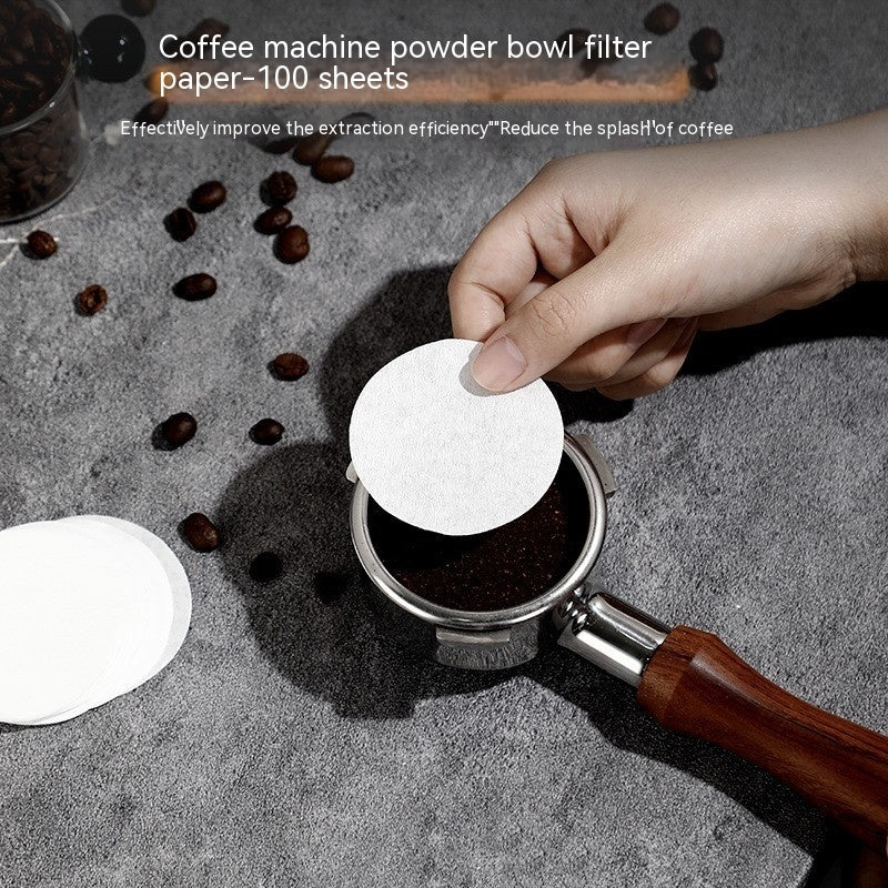 Coffee Filter Paper 58mm - 100 Sheets for Perfect Brews