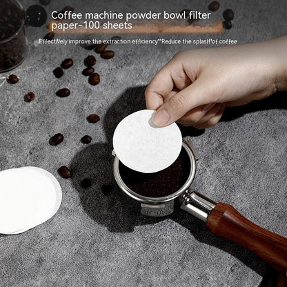 Coffee Filter Paper 58mm - 100 Sheets for Perfect Brews