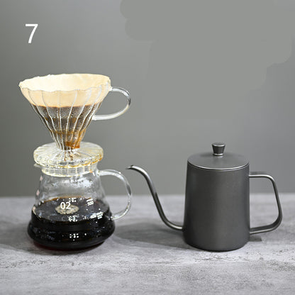 Hand Coffee Maker Set - Manual Brewing Kit for Coffee Lovers